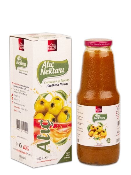 Alıç Nektarı 1000 ml Cam Şişe