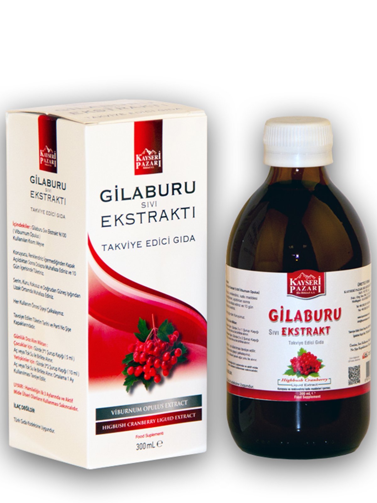 Gilaburu Sıvı Ekstraktı 300 ml