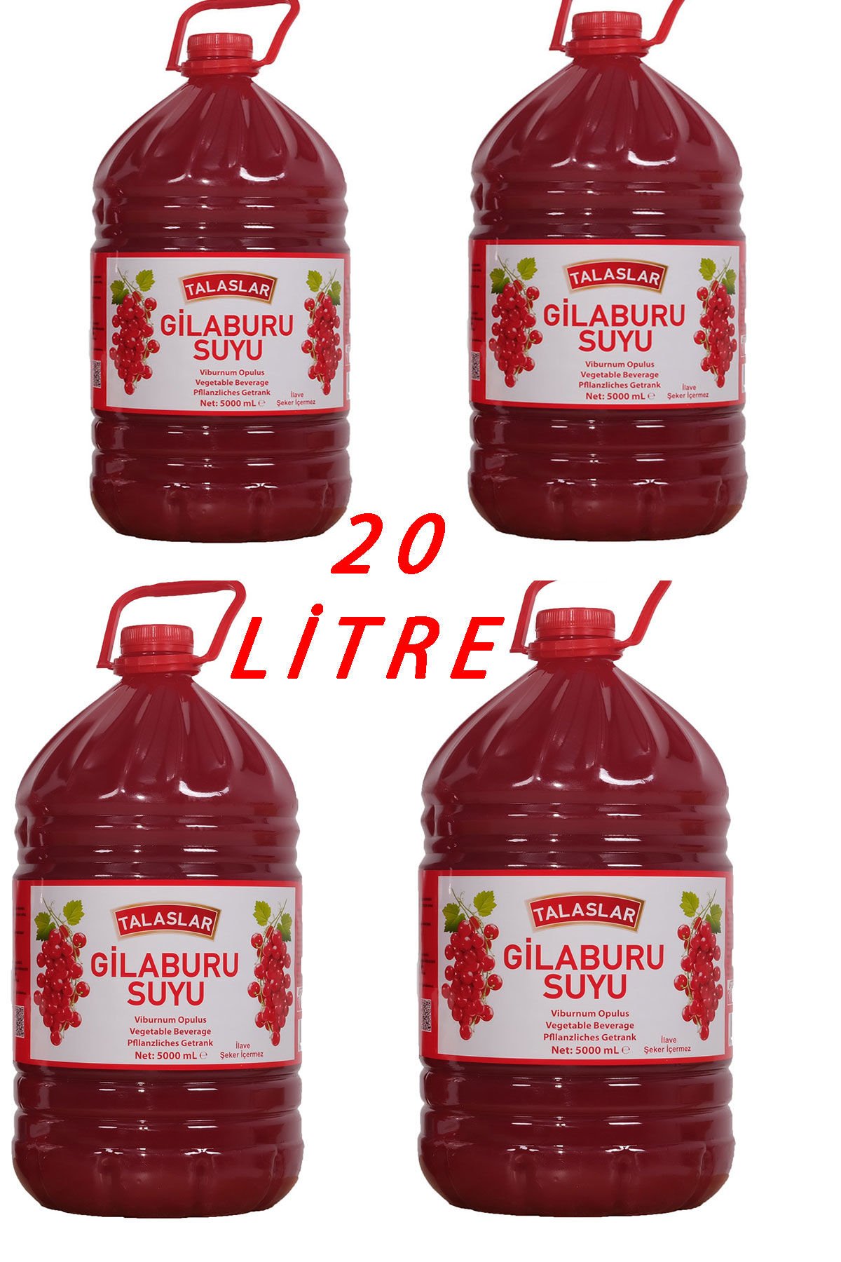Talaslar GİLABURU SUYU 5 LİTRE 4 ADET