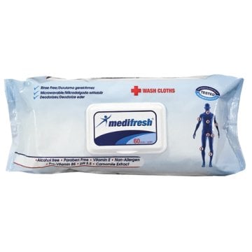 Medifresh Hasta Vücut Temizleme Havlusu 60lı