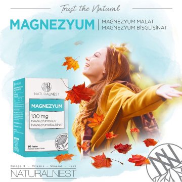 Naturalnest Magnezyum 60 Tablet