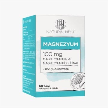 Naturalnest Magnezyum 60 Tablet