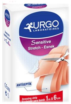 Urgo Sensitive Esnek 1mx6cm Kesilebilir Yara Bandı