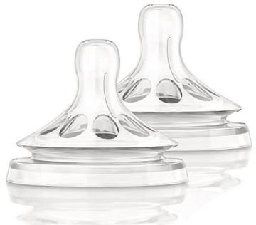 Avent Natural Biberon Emziği 3 Delik 3 ay+ 2'li