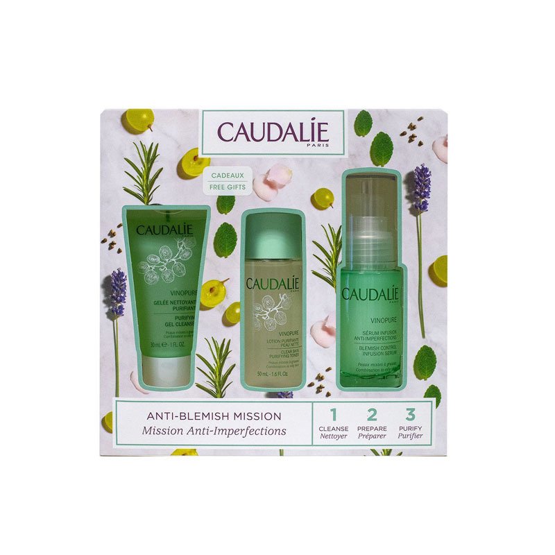 Caudalie Vinopure Kızarıklık Karşıtı Serum Set