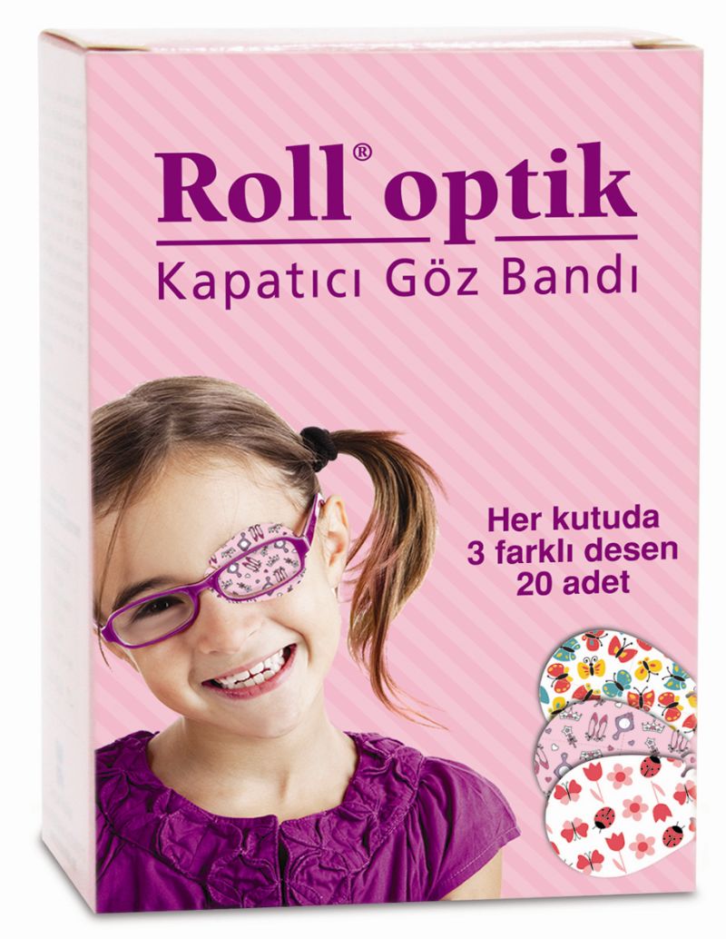 Roll Optik Kapatıcı Göz Bandı 20 Adet