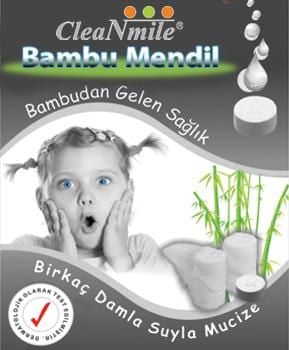 CleaNmile Bambu Mendil 36 ' lı