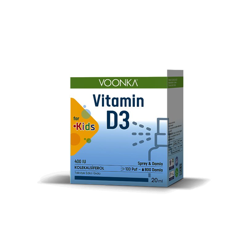 Voonka Vitamin D3 400 IU Kids 20 ml