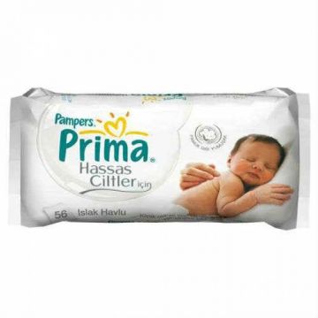 Prima Pampers Islak Havlu Hassas Ciltlere