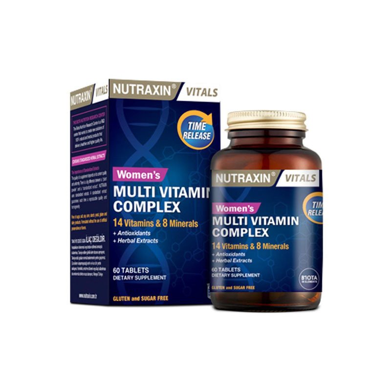 Nutraxin Womens Multi Vitamin Complex 60 Tablet