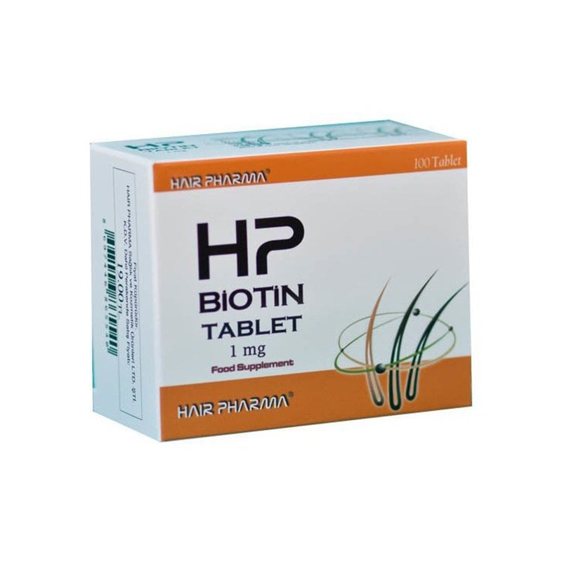 HP Biotin 1 Mg 100 Tablet