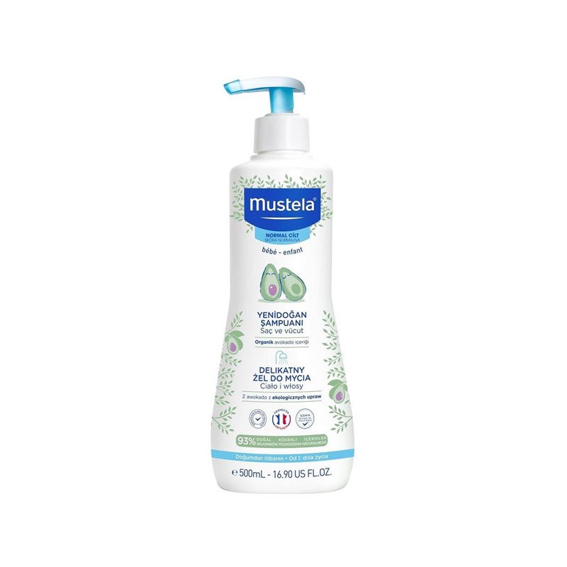 Mustela Gentle Cleansing Yenidoğan Şampuanı 500 ml