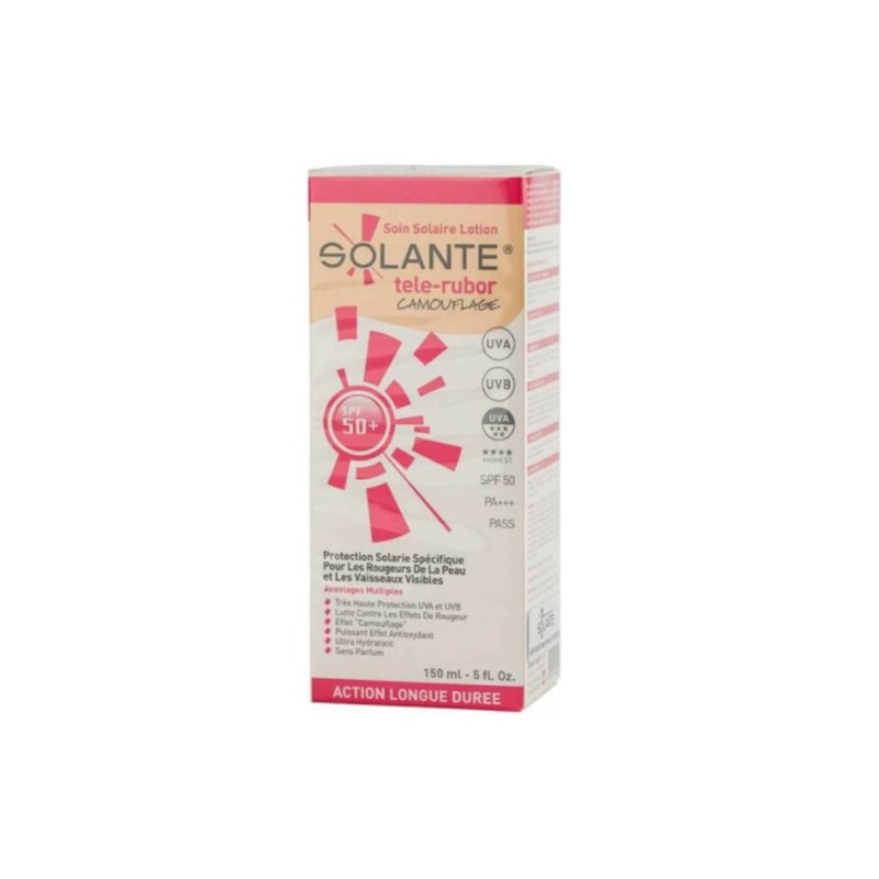 Solante Tele-Rubor SPF 50+ Güneş Koruyucu Losyon Tinted