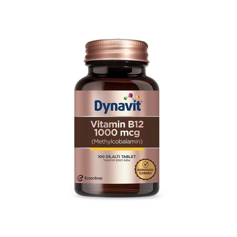 Dynavit Vitamin B12 1000 Mcg 100 Tablet