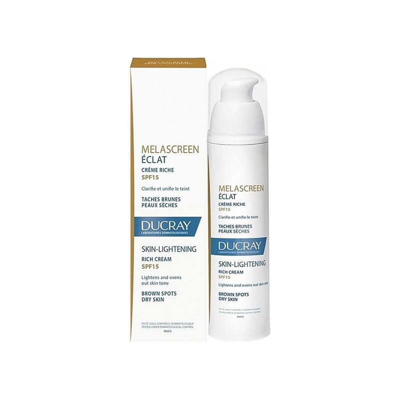 Ducray Melascreen Eclat Skin Lightening SPF 15 Riche Cream 40 ml