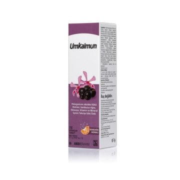 Umkaimun Mandarin Aromalı 15 Efervesan Tablet