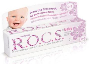 Rocs Baby 0-3 yaş Diş Macunu (ıhlamur)