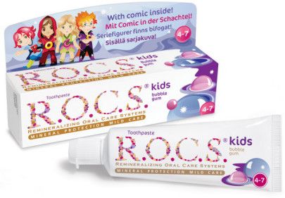 Rocs Kids 4-7  Diş Macunu (Balon Sakızlı)