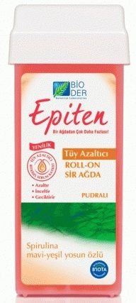 Bioder Epiten Tüy Azaltıcı Sir Ağda Roll on  (Pudralı)