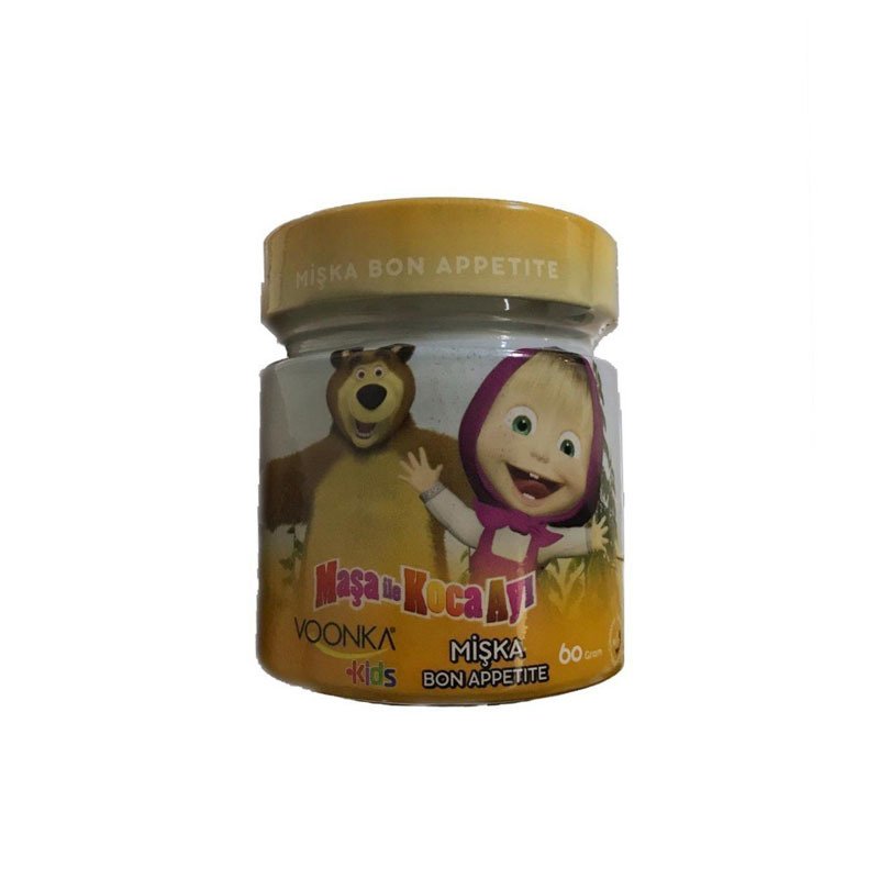 Voonka Kids Maşa ile Koca Ayı Mişka Bon Appetite 60 gr