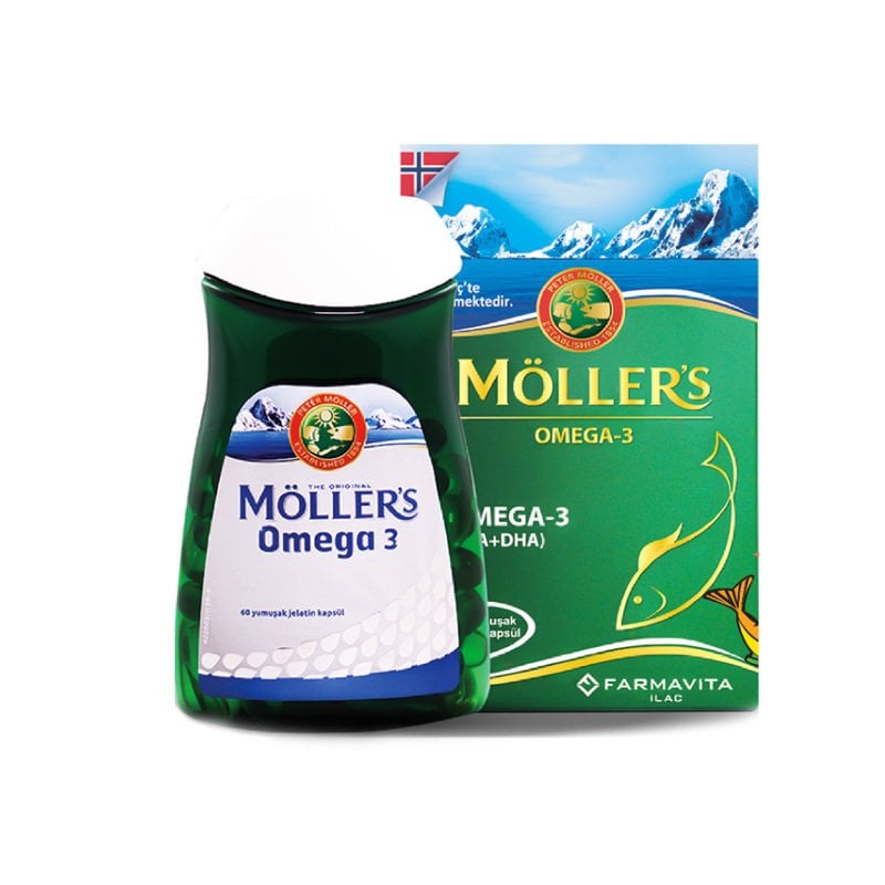 Möller s Omega 3 Balık Yağı 60 Kapsül