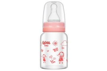 Wee Isıya Dayanıklı Cam Biberon 60 ml