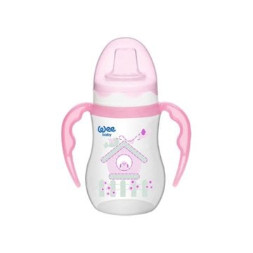 Wee Antikolik Akıtmaz Kulplu PP Bardak 250 ml