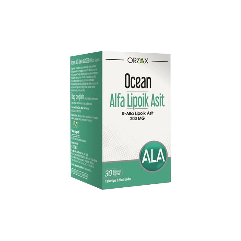 Ocean Alfa Lipoik Asit 200 Mg