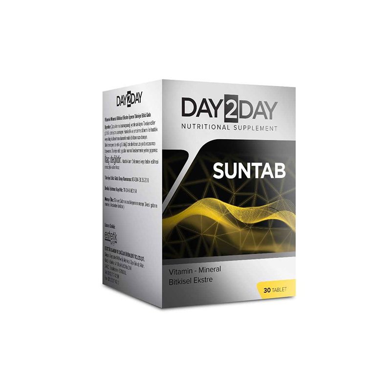 Day 2 Day Suntab 30 Tablet Takviye Edici Gıda