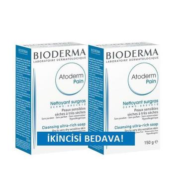 Bioderma Atoderm Pain Cilt temizleyici 150 gr*2