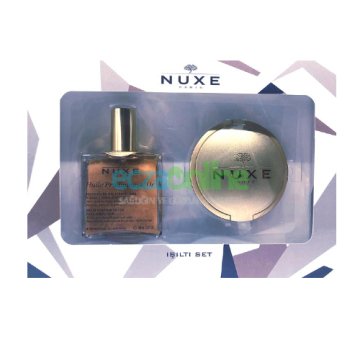 Nuxe Huile Prodigieuse Or & Poudre Eclat Prodigieuse SET