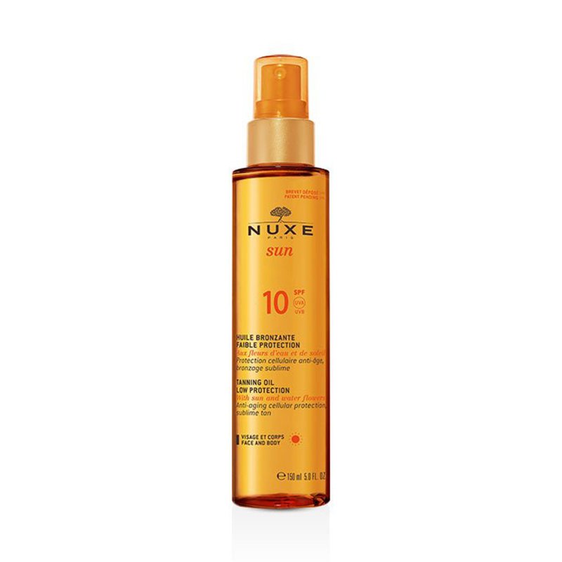 Nuxe Huile Solaire Bronzlaştırıcı Yüz ve Vücut Yağı SPF10