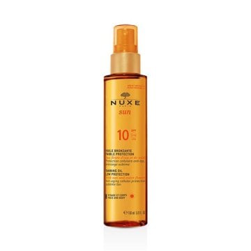 Nuxe Huile Solaire Bronzlaştırıcı Yüz ve Vücut Yağı SPF10