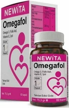 Newita Omegafol 60 Kapsül