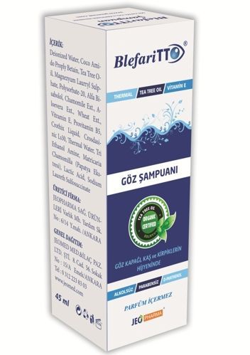 Blefaritto Göz Şampuanı 45ml.