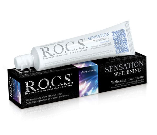 Rocs Sensation Whitening Diş Macunu