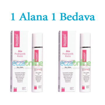 Dermoskin Ato Probiyotik Krem 50 ml 1 Alana 1 Bedava