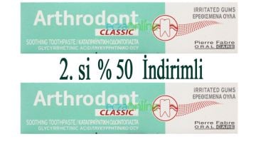 Arthrodont Diş ve Diş Eti Macunu 75ml 2.si % 50 İndirimle