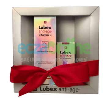 Lubex Anti-Age set(Anti Age Vitamin C Concentrate Leke Serumu +Anti Age Anti-Pollution Fluid Spf 50+)
