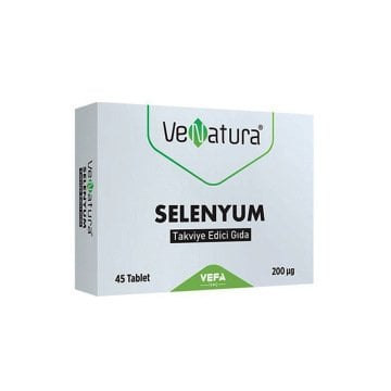 VeNatura Selenyum Takviye Edici Gıda 45 Tablet