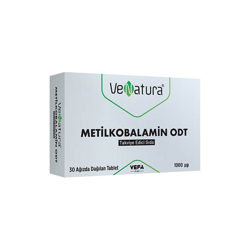 VeNatura Metilkobalamin ODT Takviye Edici Gıda 30 Ağızda Dağılan Tablet