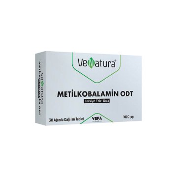 VeNatura Metilkobalamin ODT Takviye Edici Gıda 30 Ağızda Dağılan Tablet