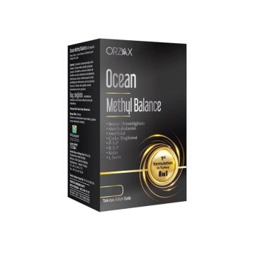 Orzax Ocean Methyl Balance Takviye Edici Gıda 30 Kapsül