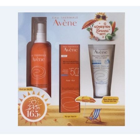 Avene 3'lü Güneşten Korunma Seti