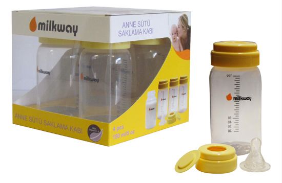 Milkway Anne Sütü Saklama Kabı 4 lü