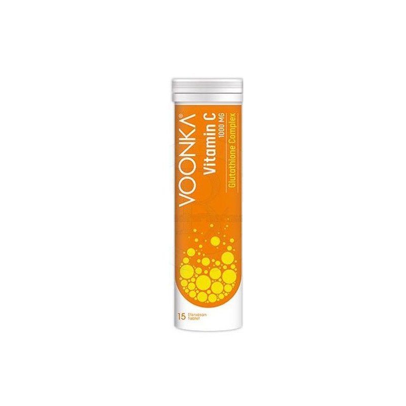 Voonka Vitamin C Glutathione Complex 15 Efervesan Tablet