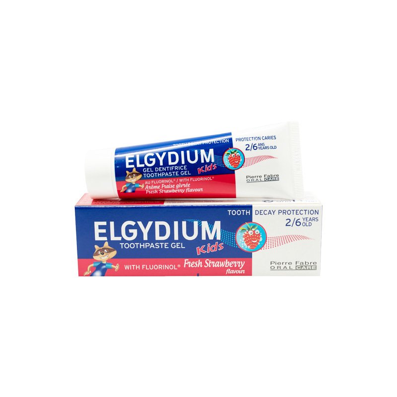 Elgydıum Çilek Aromalı Çocuk Diş Macunu 50ml