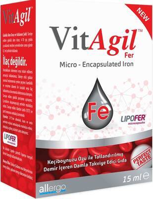 Vi̇tagi̇l Fer Demi̇r Damla 15 ml