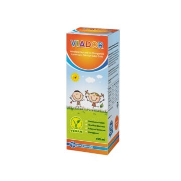 Viador Hindiba Ekstresi ve Manganez İçeren Şurup 150 ml