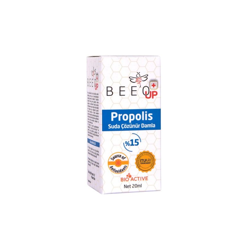 Bee`o Up Suda Çözünür Propolis Damla